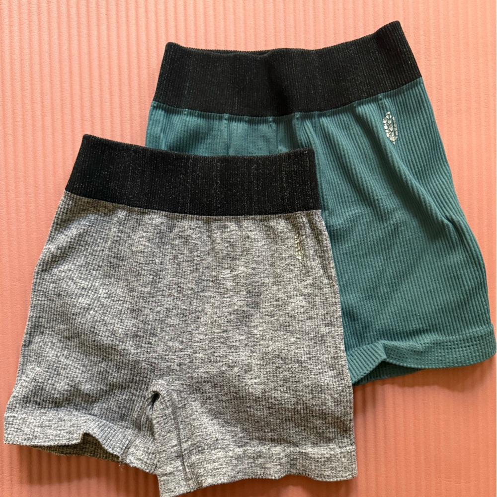 Gray and Teal FP Movememt  Bottoms